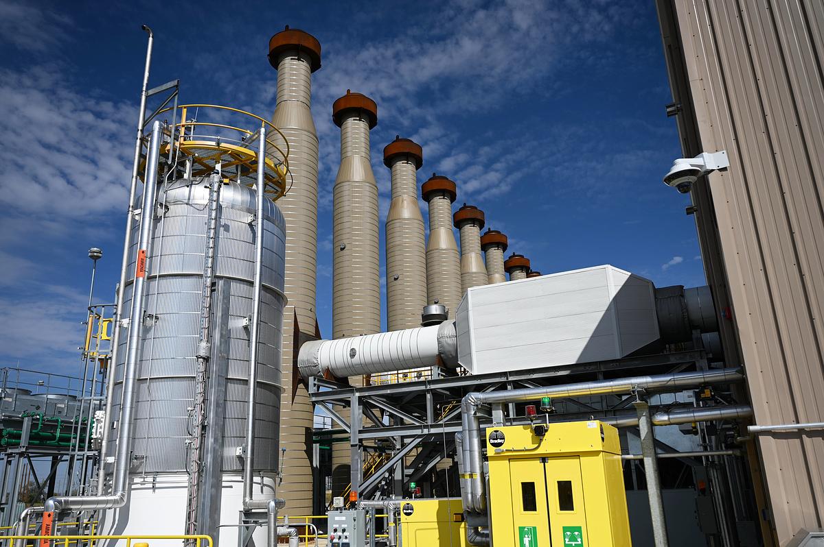 A power plant next door