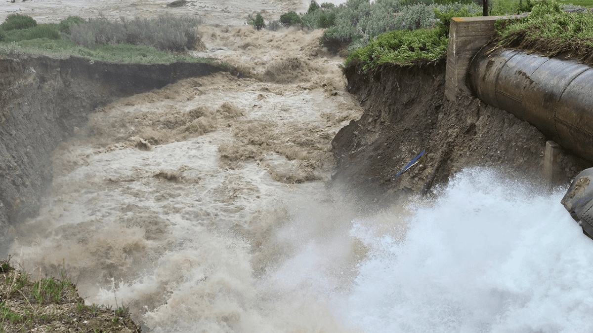 UPDATED: ‘Catastrophic’ failure of St. Mary siphons leads to localized flooding in Babb