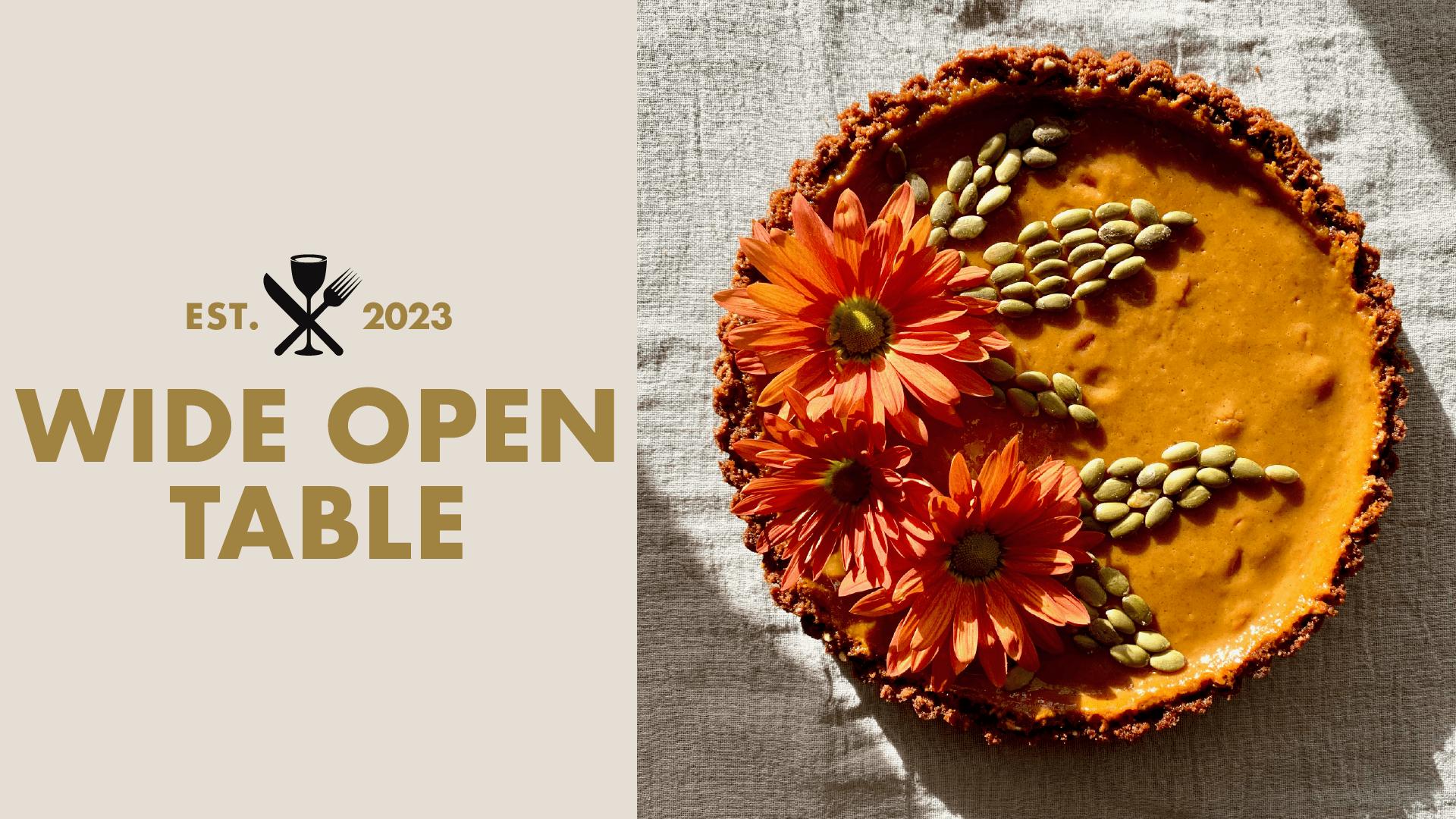 Forget pumpkin pie. Try this chai pumpkin tart.